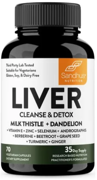 Suplemento LIVER Limpieza Higado