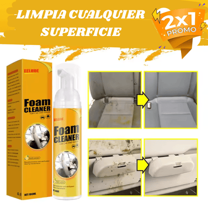 FOAM CLEANER | Limpia, Restaura y Protege en un Solo Paso.