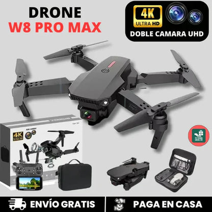 🛸 DRON 4K DUAL CAM | + ¡Audífonos De REGALO! 🎧